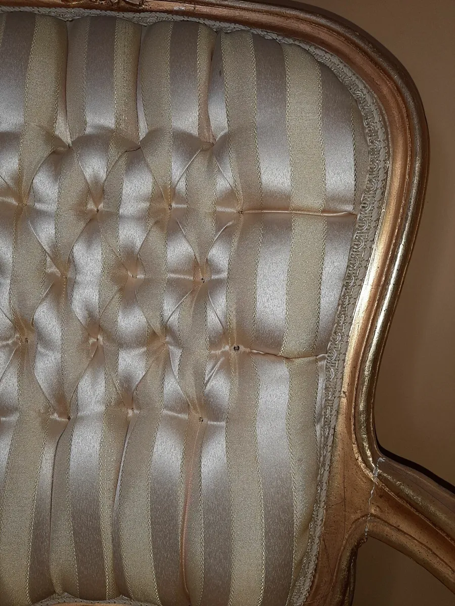 Pair of French occasional chairs - Image 4