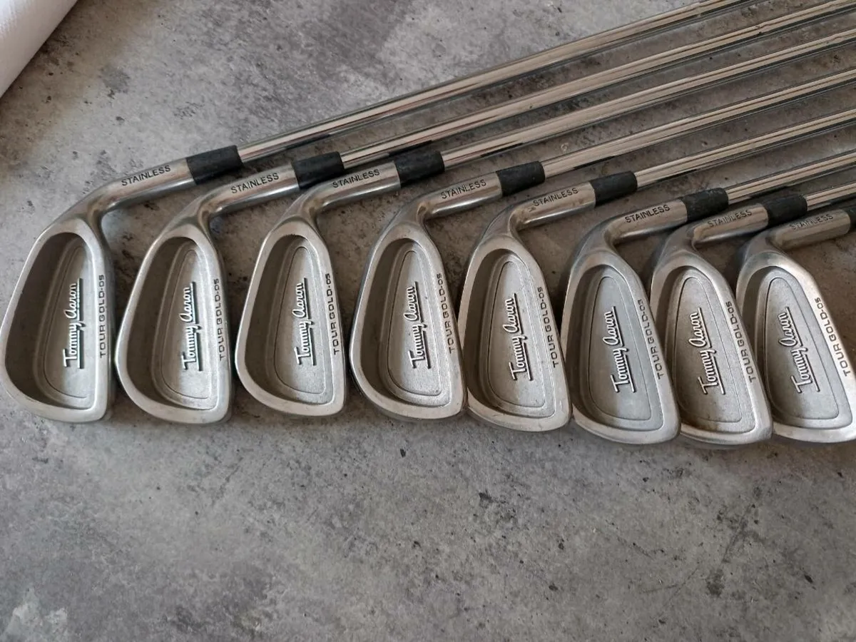 Tommy Aaron Golf irons. Right handed clubs. - Image 2
