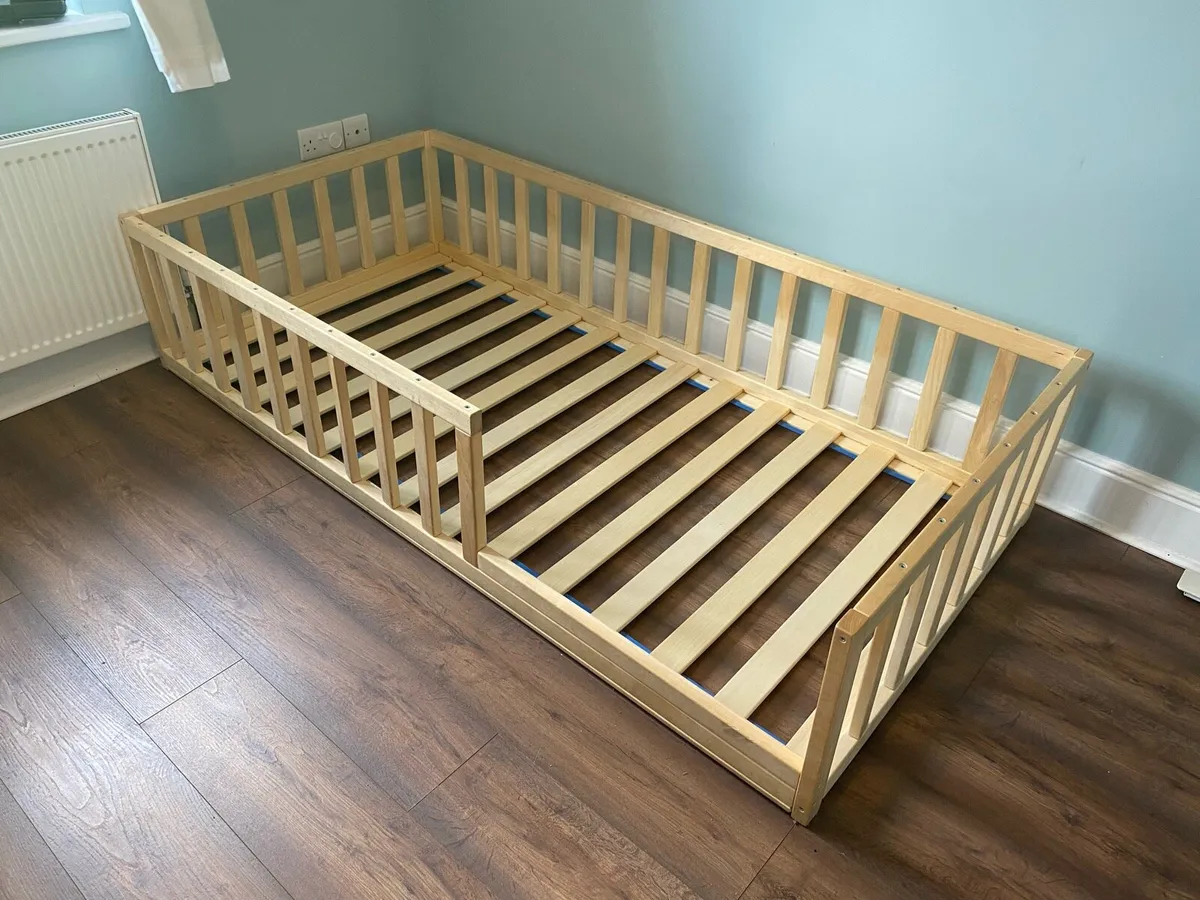 Kids Montessori Floor Bed - Single - Image 1