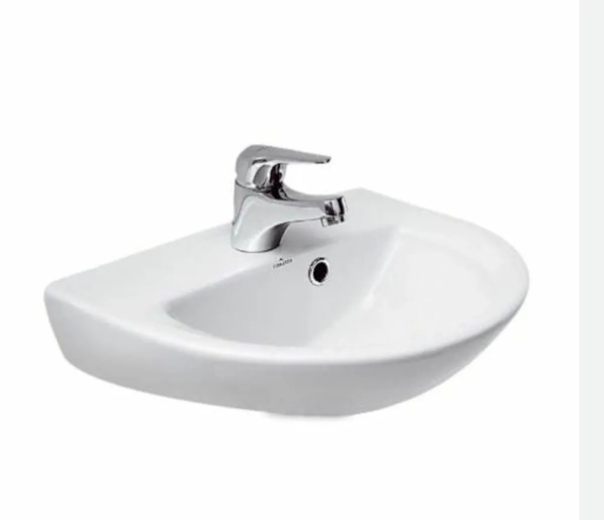 50cm Senator Washbasin and Pedestal €25 - Image 1