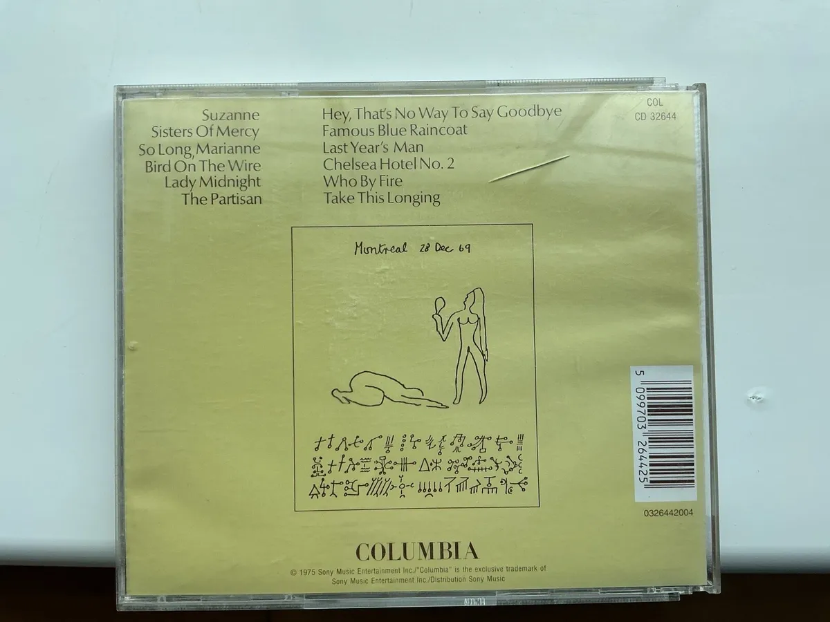 Leonard cohen greatest hits cd - Image 2