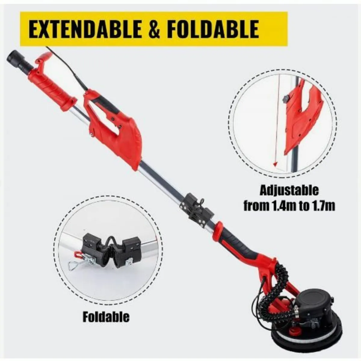 Drywall Sander 750W, Electric Drywall Sander - Image 4