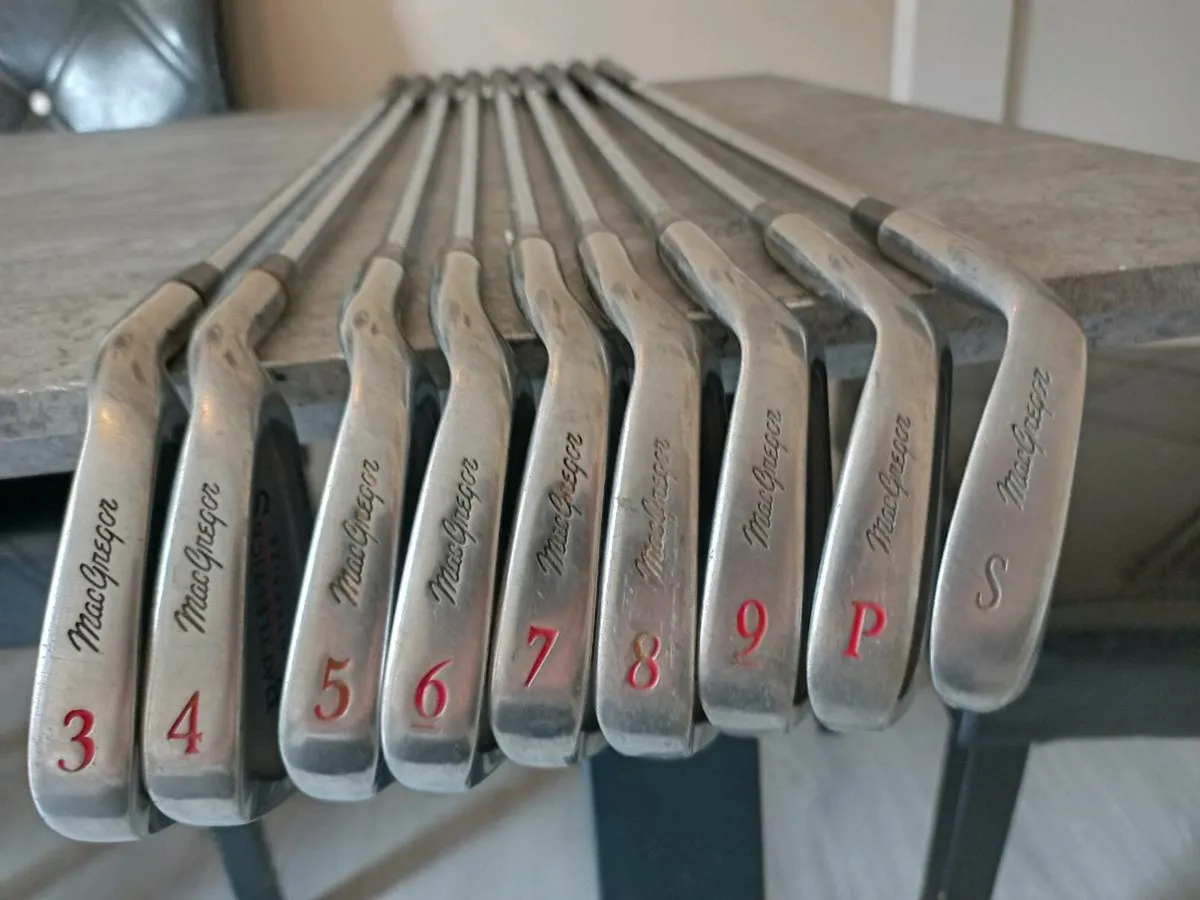 McGregor Golf irons. Right handed clubs - Image 1
