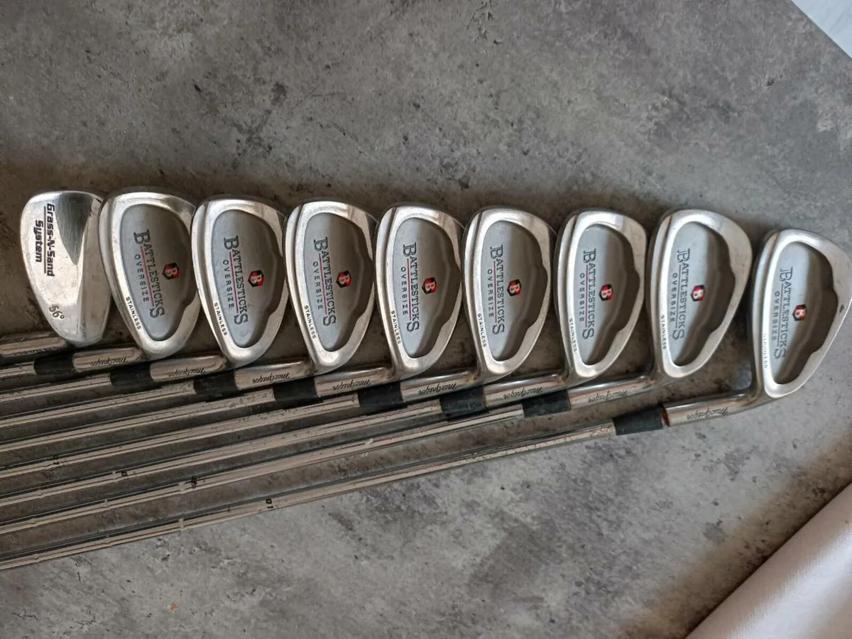 McGregor Golf irons. Right handed clubs - Image 2