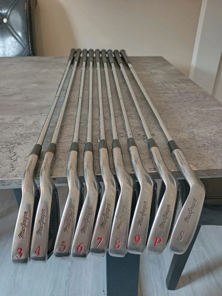 McGregor Golf irons. Right handed clubs - Image 4
