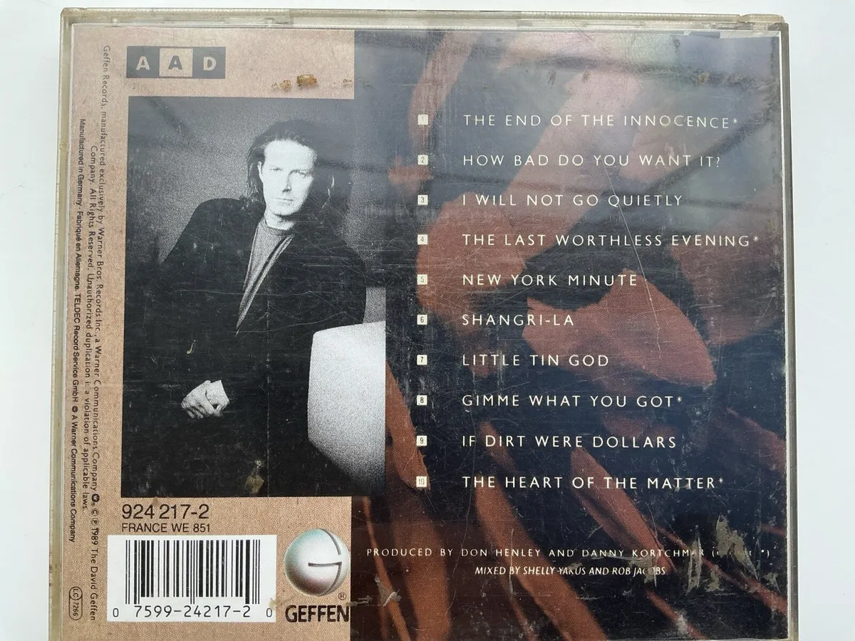 Don Henley cd - Image 2