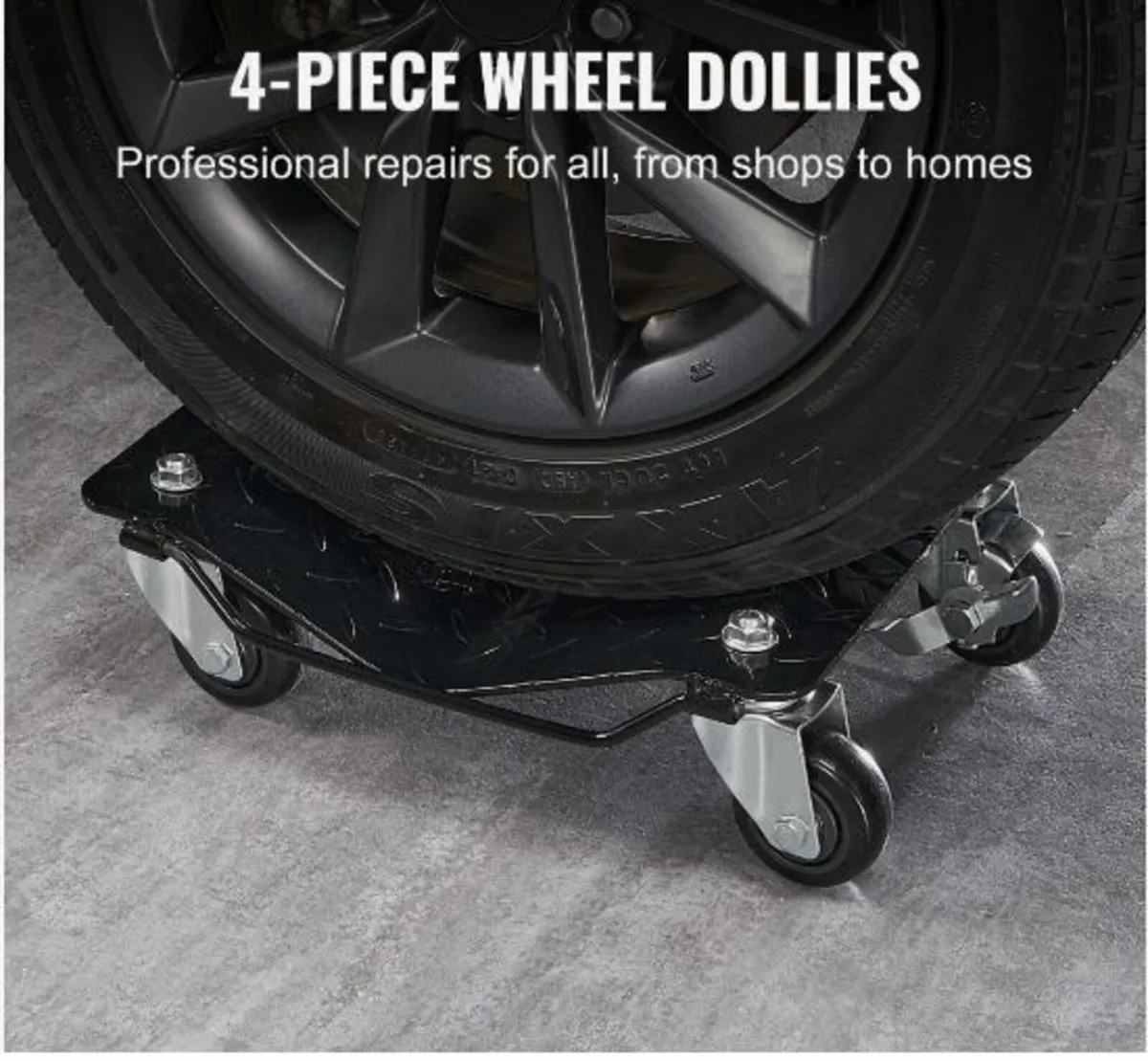 Car Dolly Wheel Tire Dolly 4 PCS Heavy - Image 3