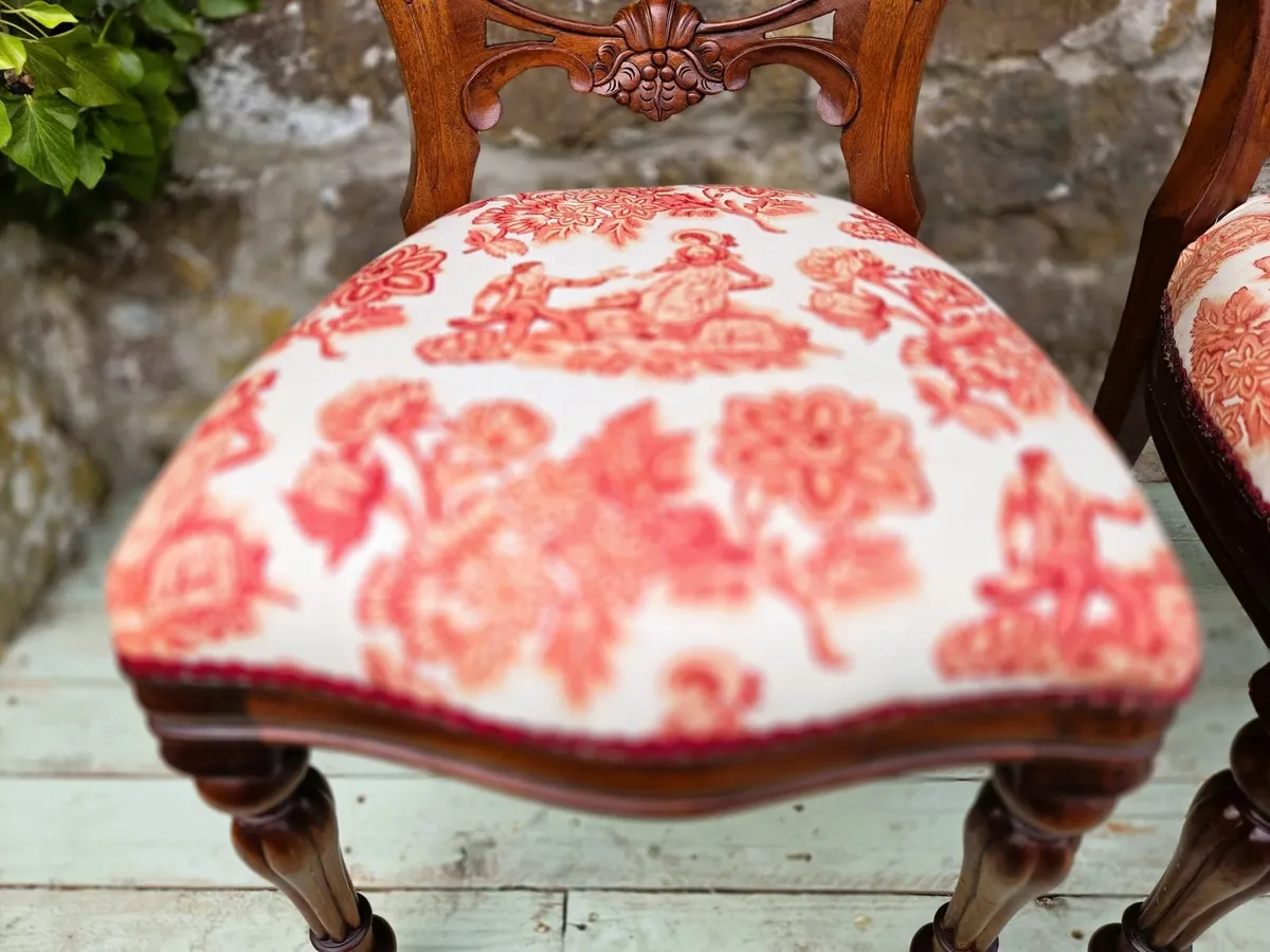 Pair of Balloon Back Chairs - Image 4