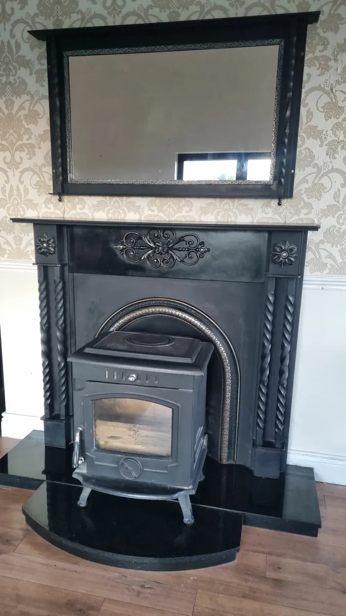 Cast Iron Fireplace and stove - Image 1