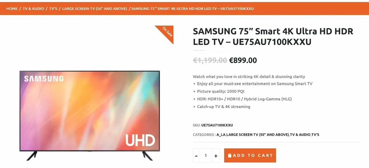 SALE - Image 1