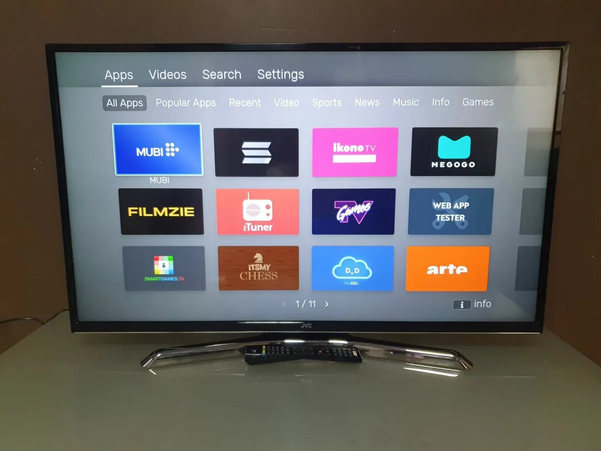 40" JVC Freeview Play Smart LED TV - Image 3