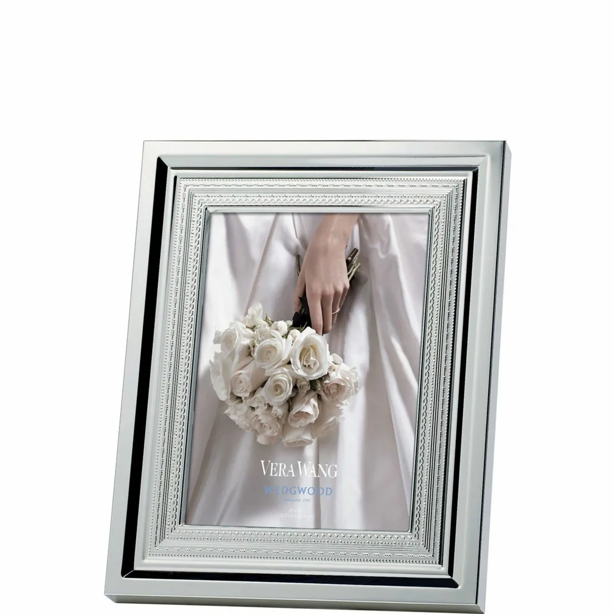 WEDGWOOD Vera Wang With Love Nouveau Silver Frame - Image 1