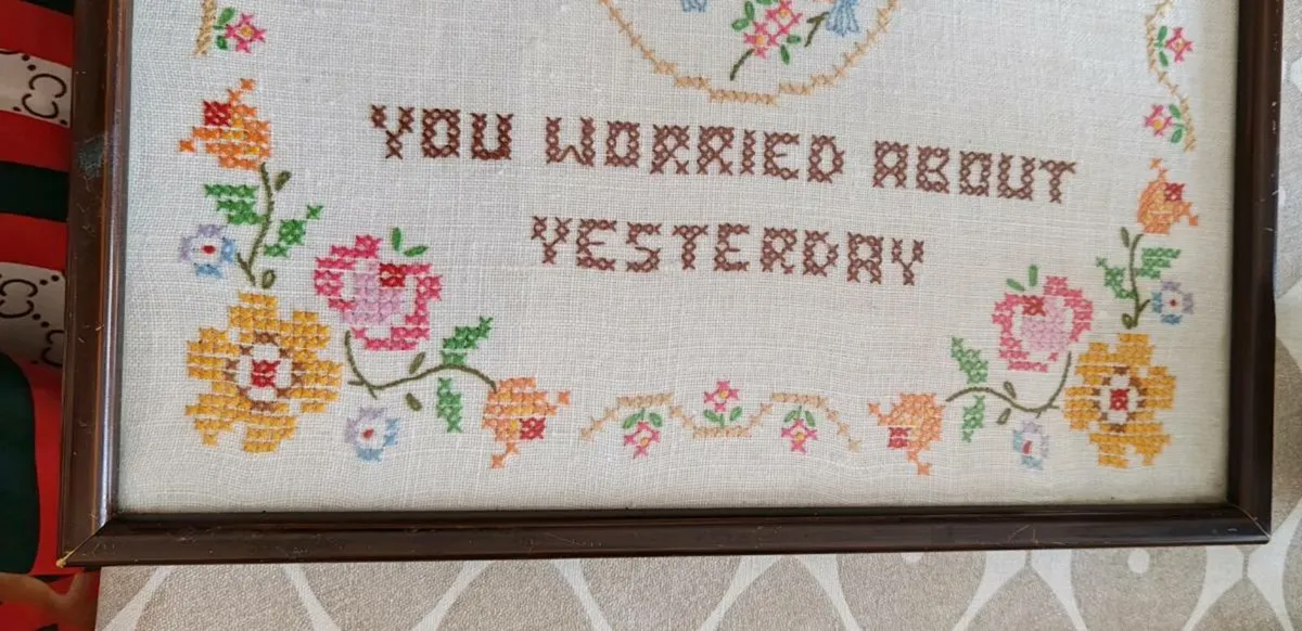 Vintage Cross Stitch and embroidery Sampler - Image 3