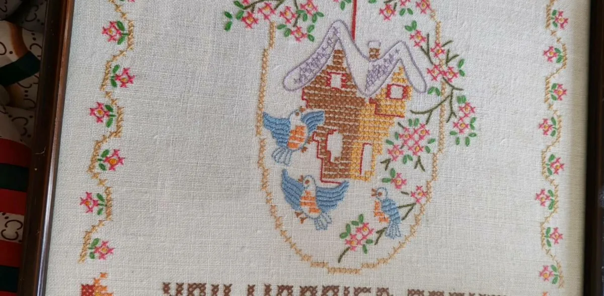 Vintage Cross Stitch and embroidery Sampler - Image 4