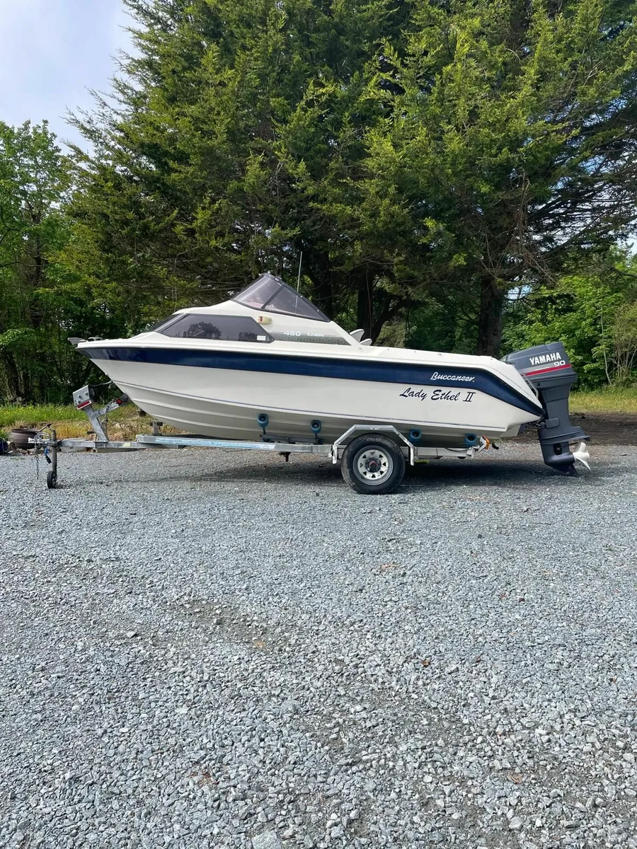 Buccaneer 16ft Boat & Trailer - Image 1
