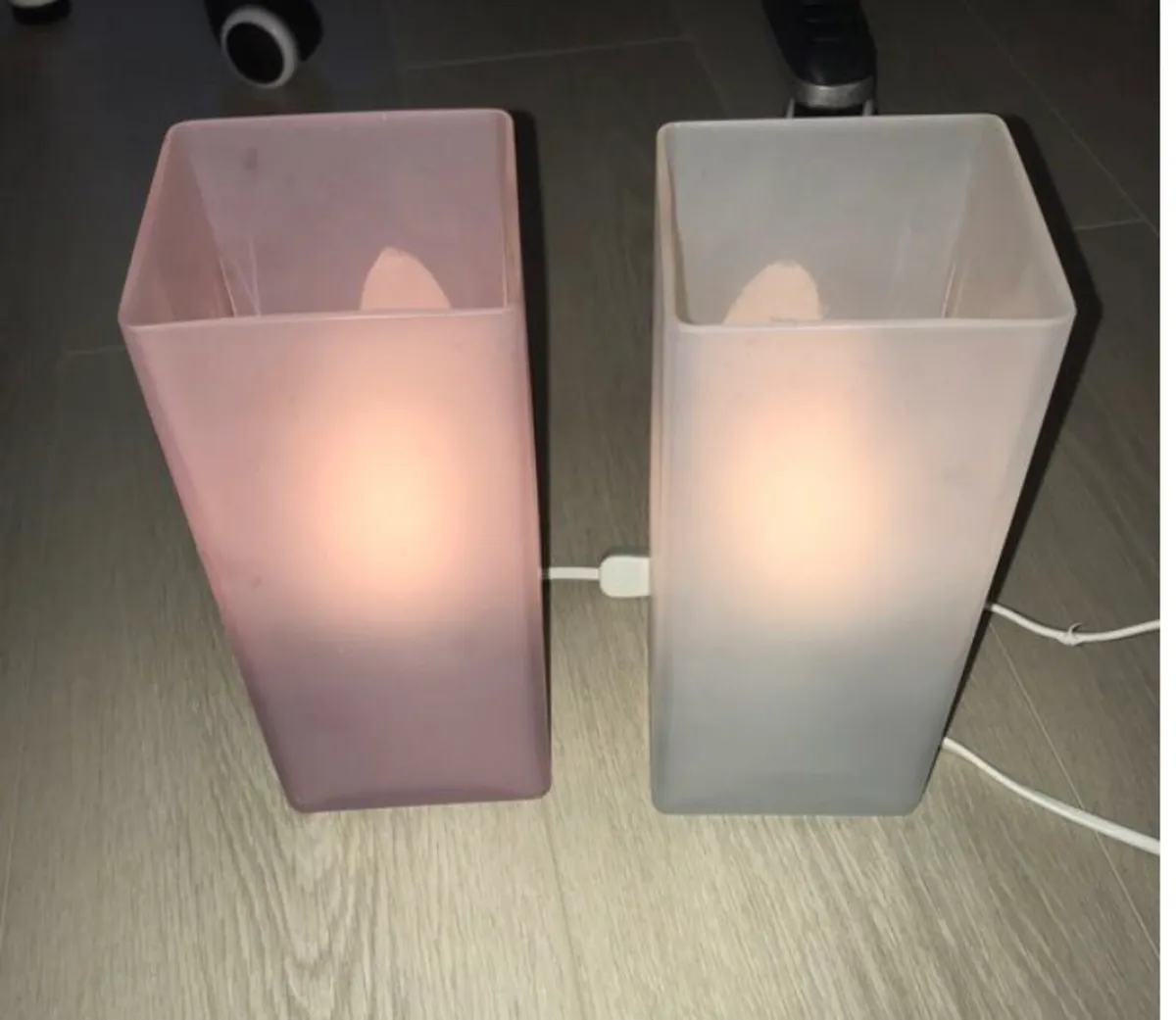 GRONO table lamps with smart bulbs - Image 1