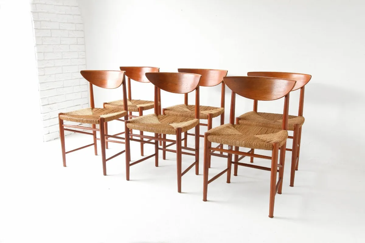 Hvidt Danish dining chairs - Image 2