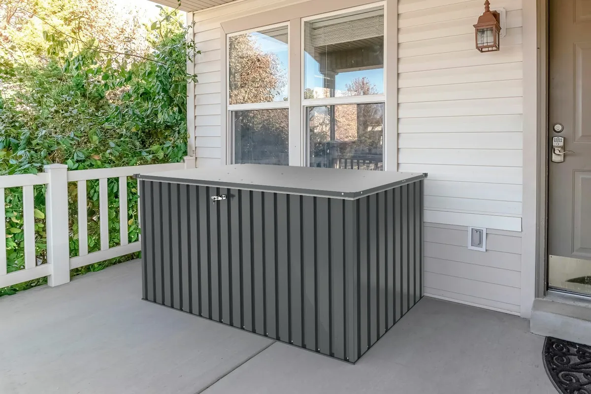770 Litre Metal Patio Storage Boxes Free Delivery - Image 1