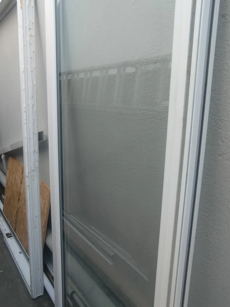 White ovc double glazed sliding door. - Image 3