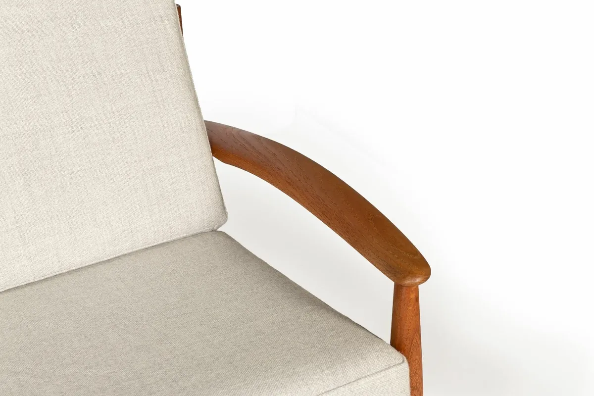 Grete Jalk 3 seater Danish sofa - Image 3