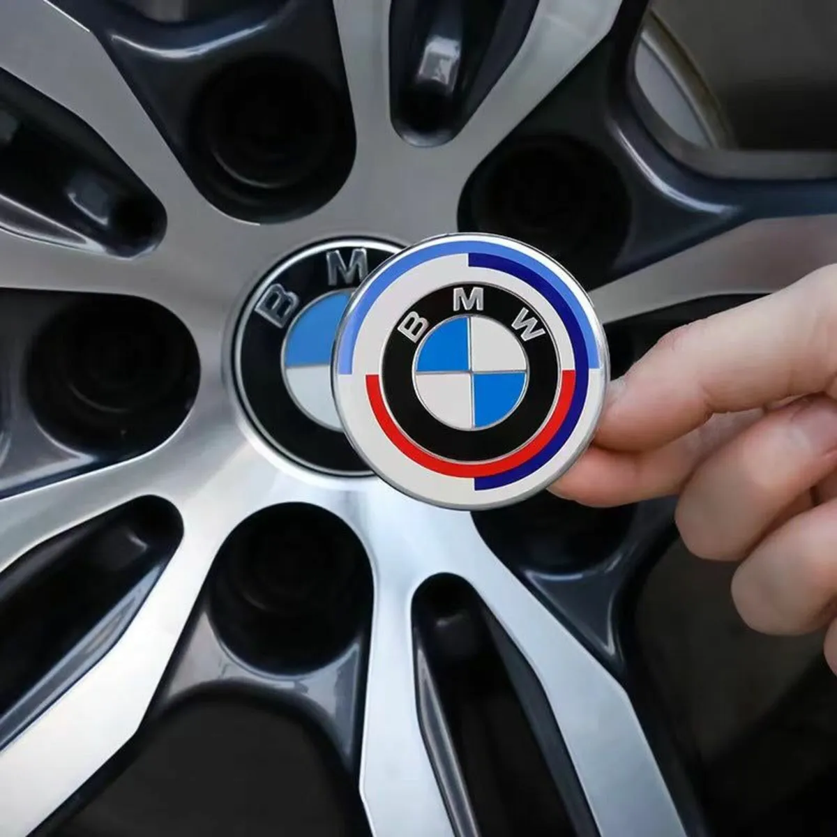 BMW 50th Anniversary Centre Caps - FREE POST - Image 2
