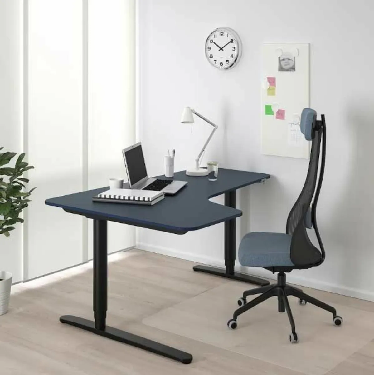 Stand sit corner electric desk mechanism - Image 1
