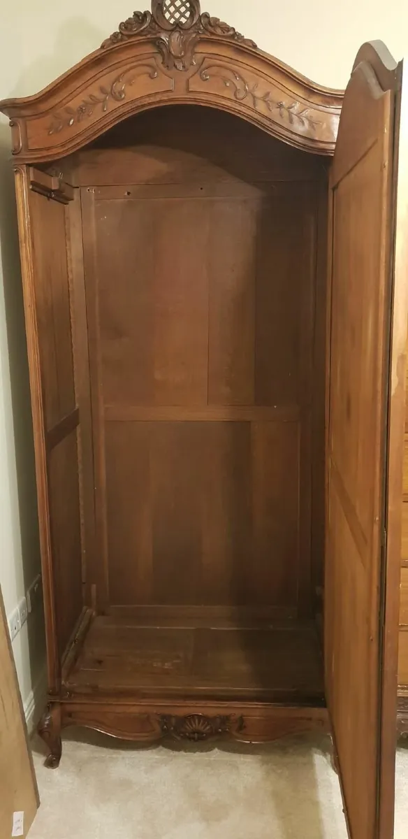 Antique French Wardrobe - Image 4