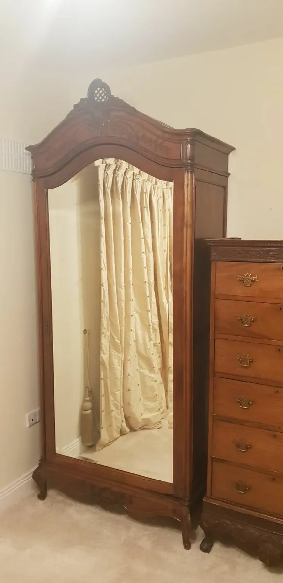 Antique French Wardrobe - Image 1