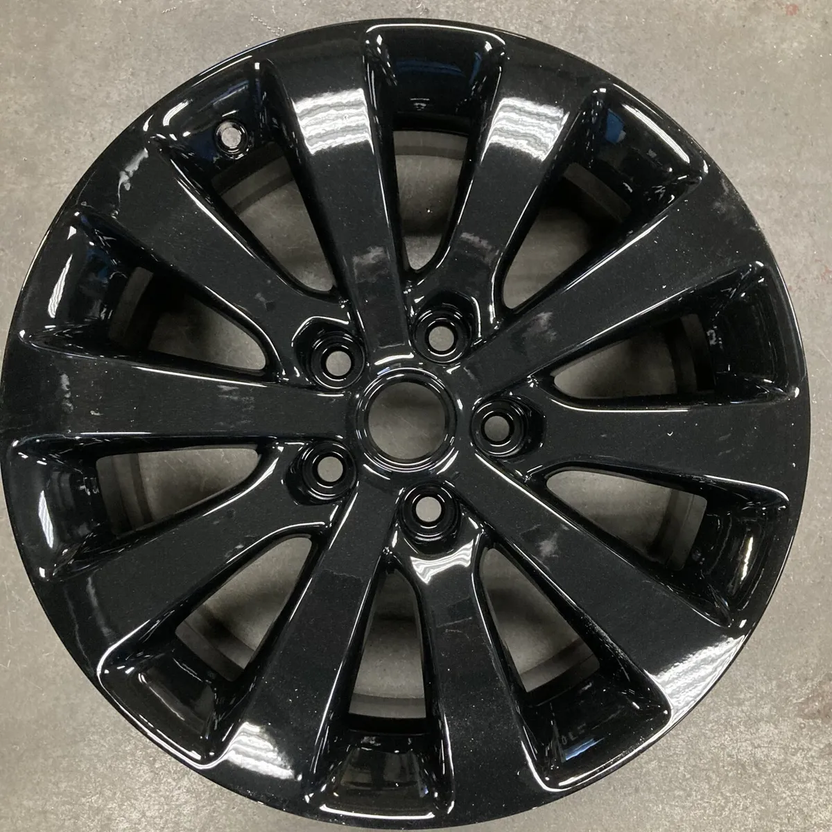 Opel Astra J 17 inch Alloys wheels in Gloss Black