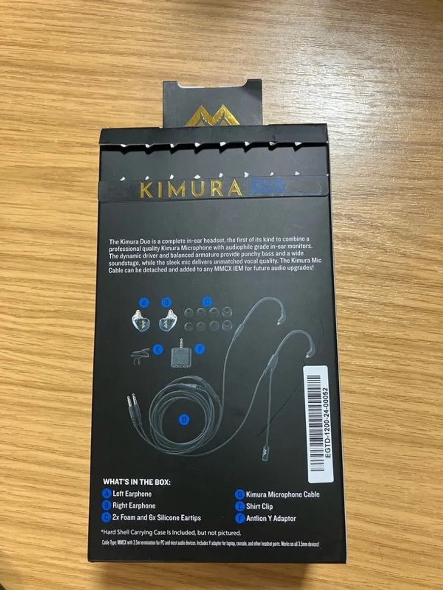 Antlion Kimura Duo IEM's w/ Mic - Image 3