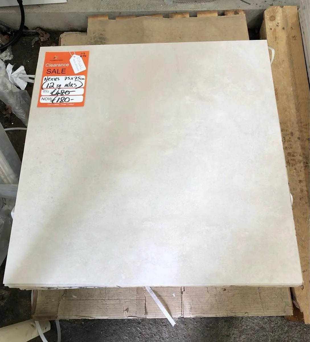 Job Lot of Tiles (12 sq mtrs)