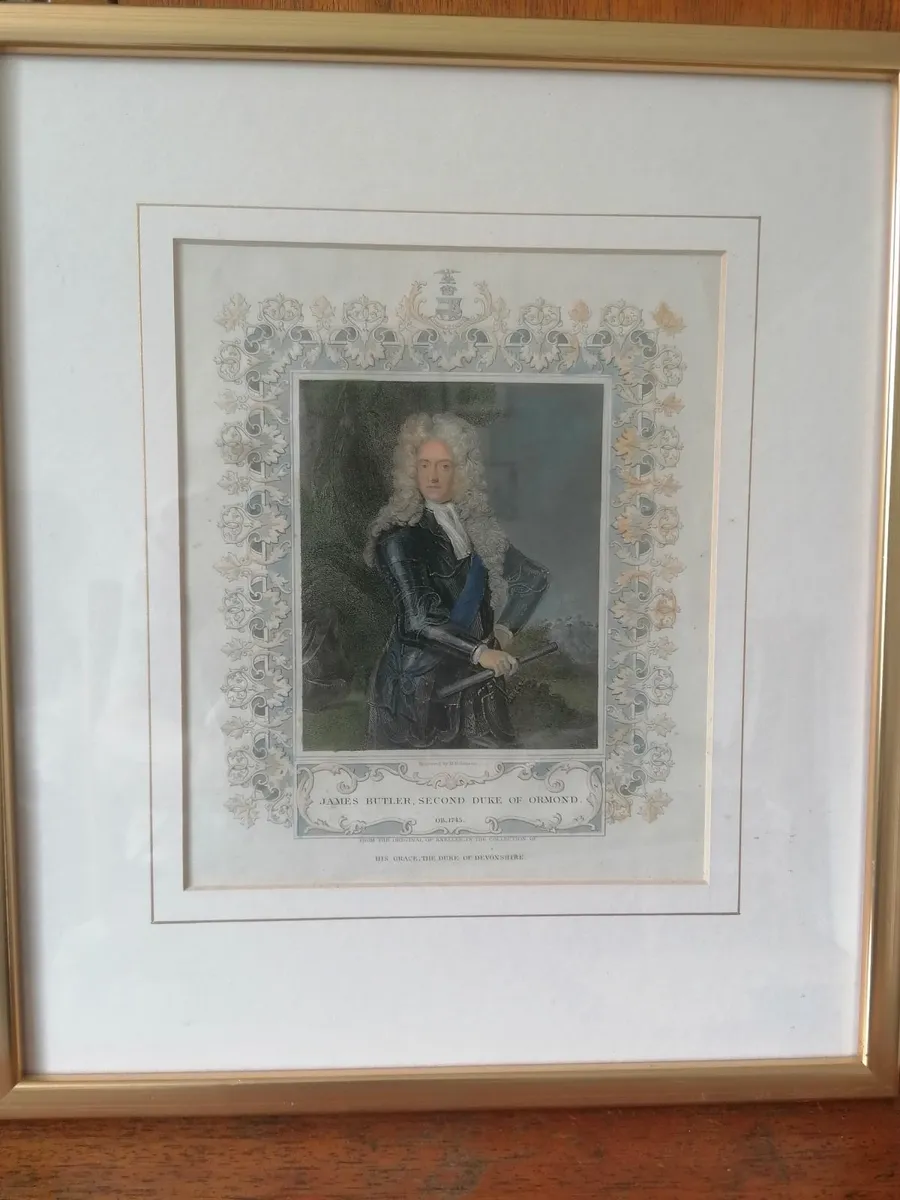 Antique Print, James Butler Duke of Ormond - Image 1