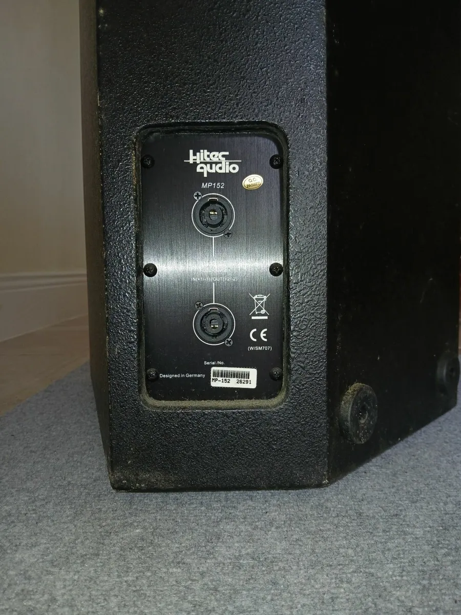 Yamaha EMX512sc powered mixer and speakers - Image 4