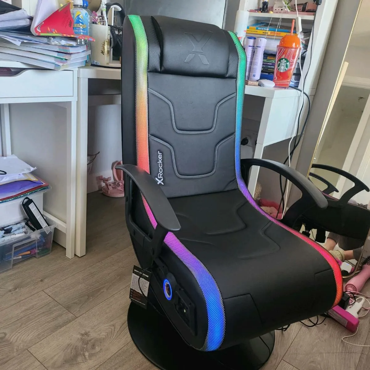 Gaming Chair X Rocker Veleno Sports RGB 2.1 Audio - Image 3