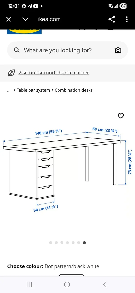 Desk ikea - Image 3