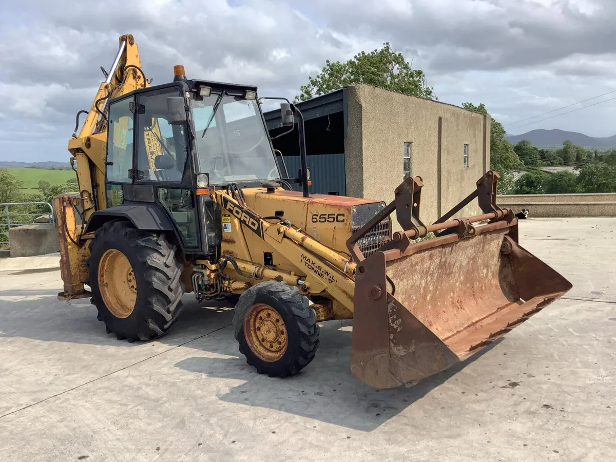 1991 Ford 655C Digger - Image 1