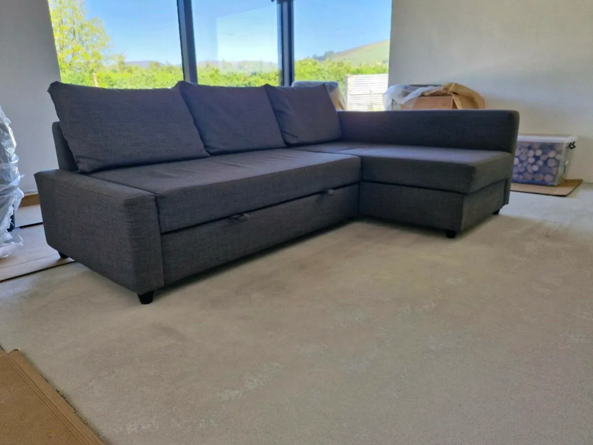 Corner Sofa Bed with Storage - Image 1