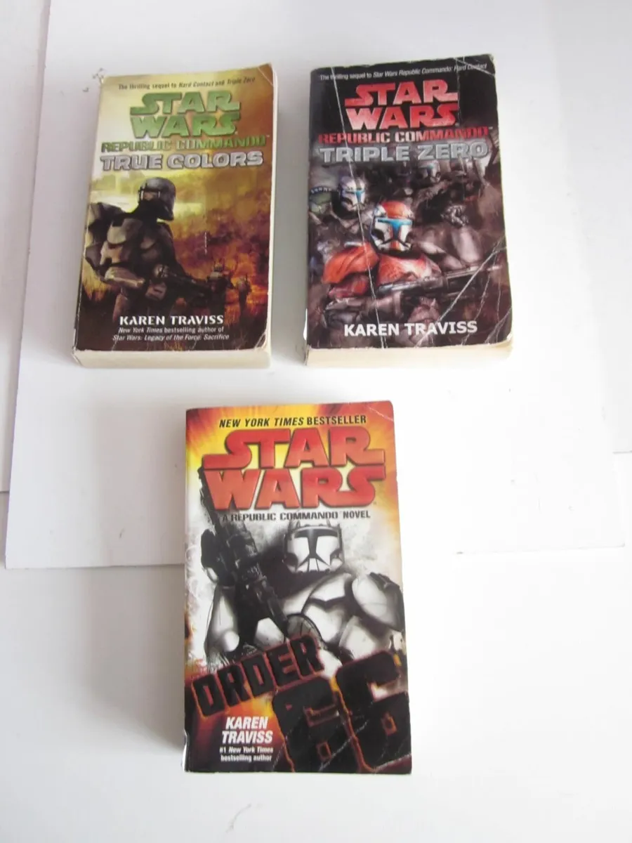 3 StarWars Republic Commando Novels/KarenTraviss - Image 1
