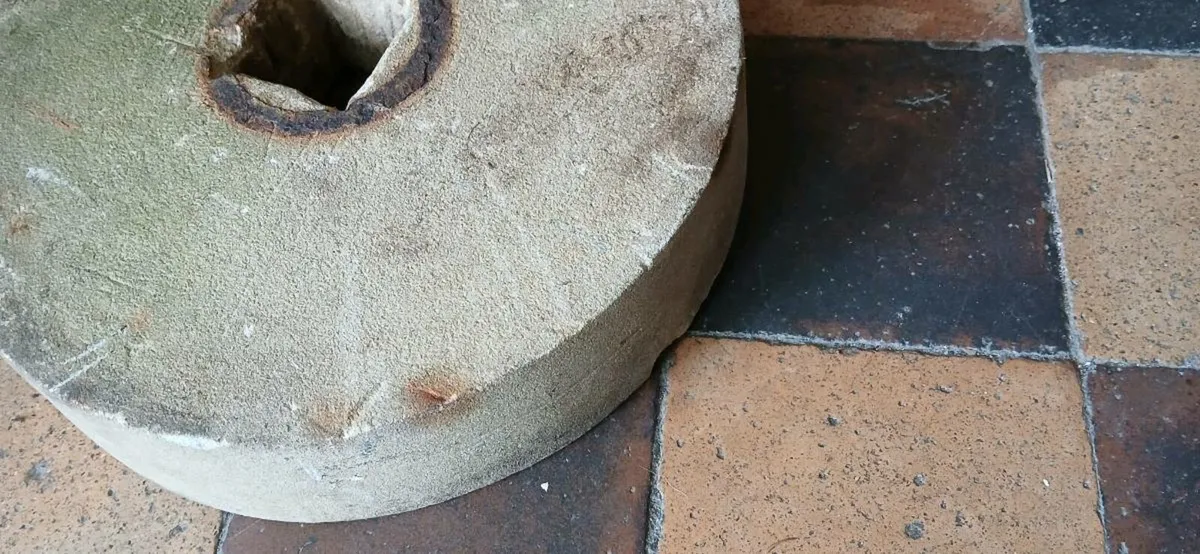 Antique Grinding Stone - Image 2