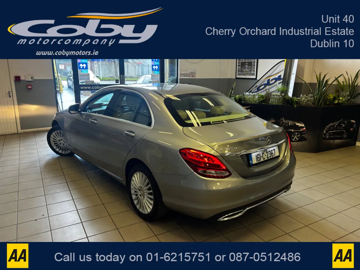 Mercedes-Benz C-Class 180 D EXCLUSIVE 4DR A AUTO. - Image 3