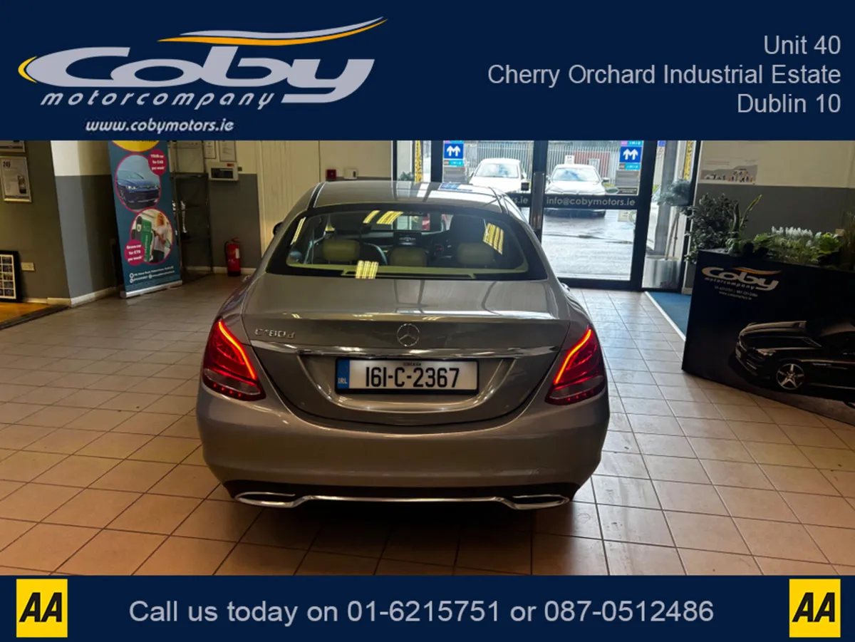 Mercedes-Benz C-Class 180 D EXCLUSIVE 4DR A AUTO. - Image 4
