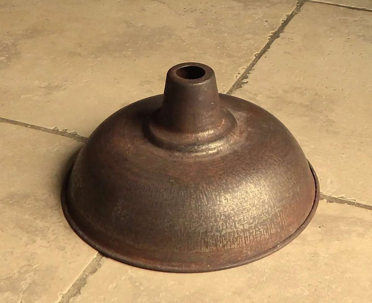 Retro Rustic Style Metal Lampshade - Image 1