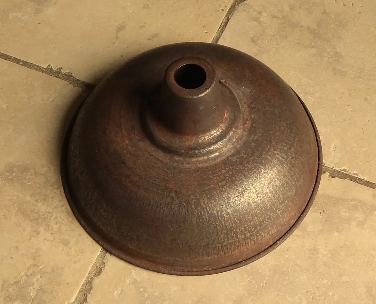 Retro Rustic Style Metal Lampshade - Image 2