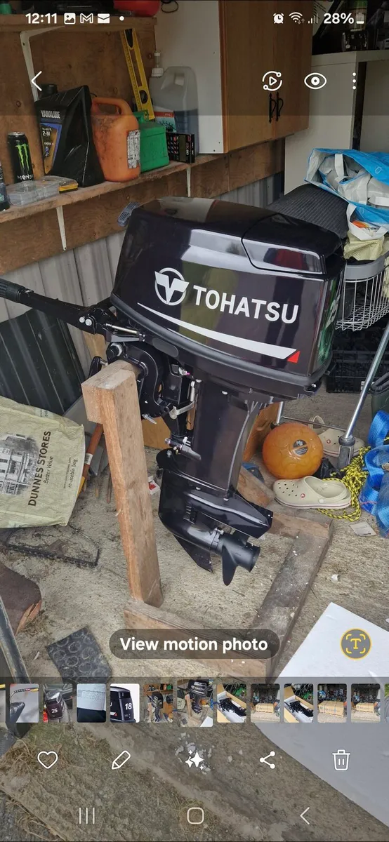 Tohatsu 25hp 2 stroke outboard engine - Image 2