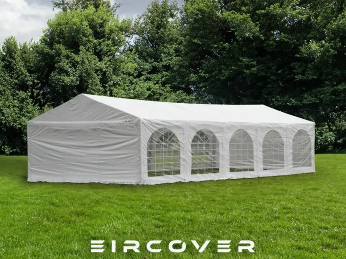 Marquee 5 x 10 PVC cover (16' - 33') FREE Delivery - Image 1