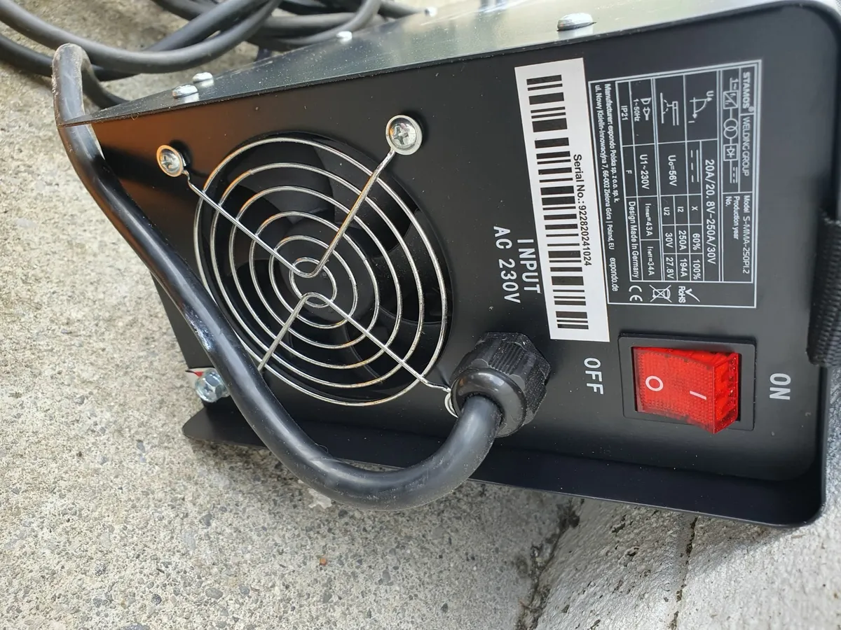 Stamos S-MMA 250PI.2 Arc  Welder - Image 3