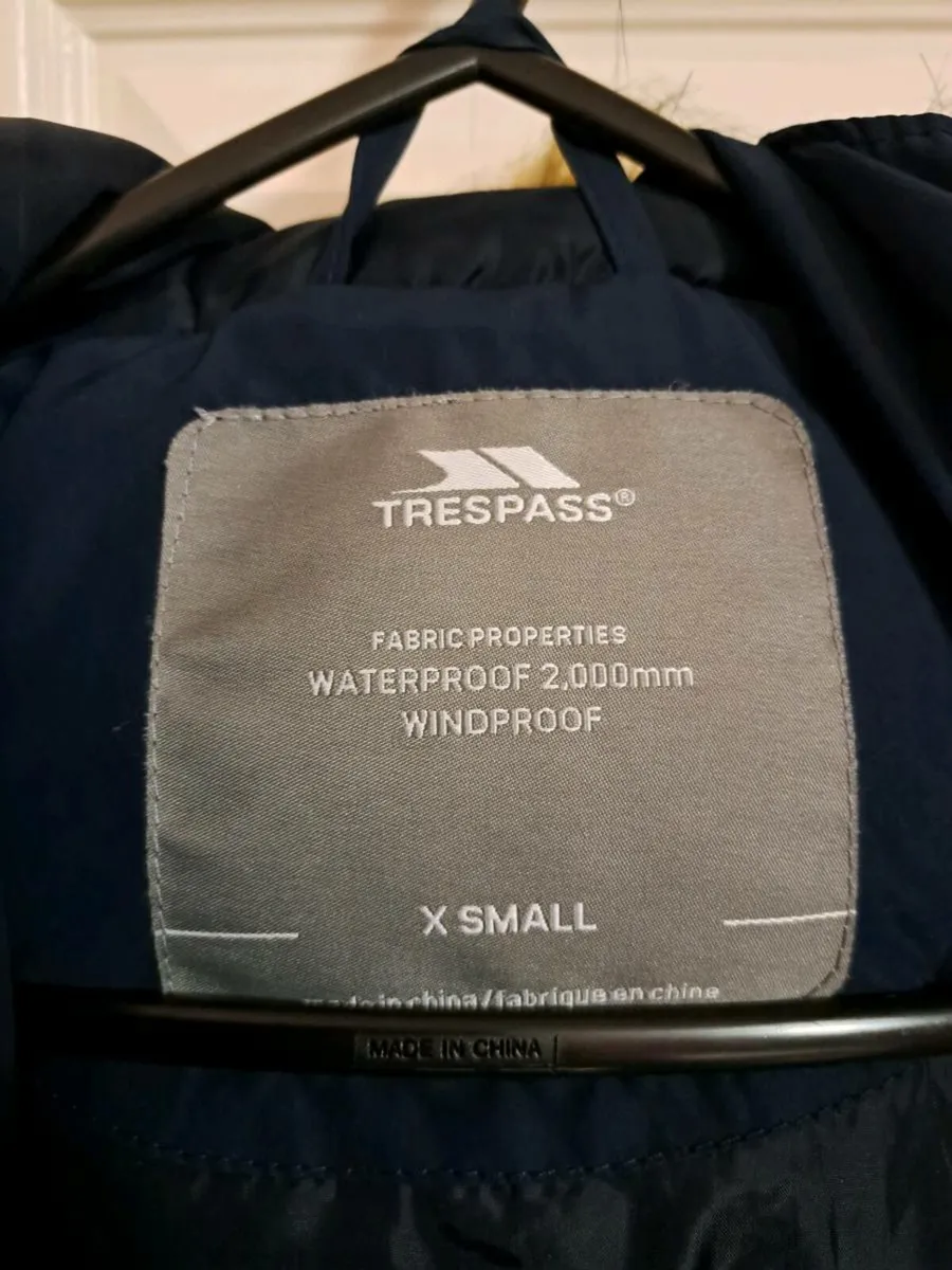 Womens Trespass coat - Image 4