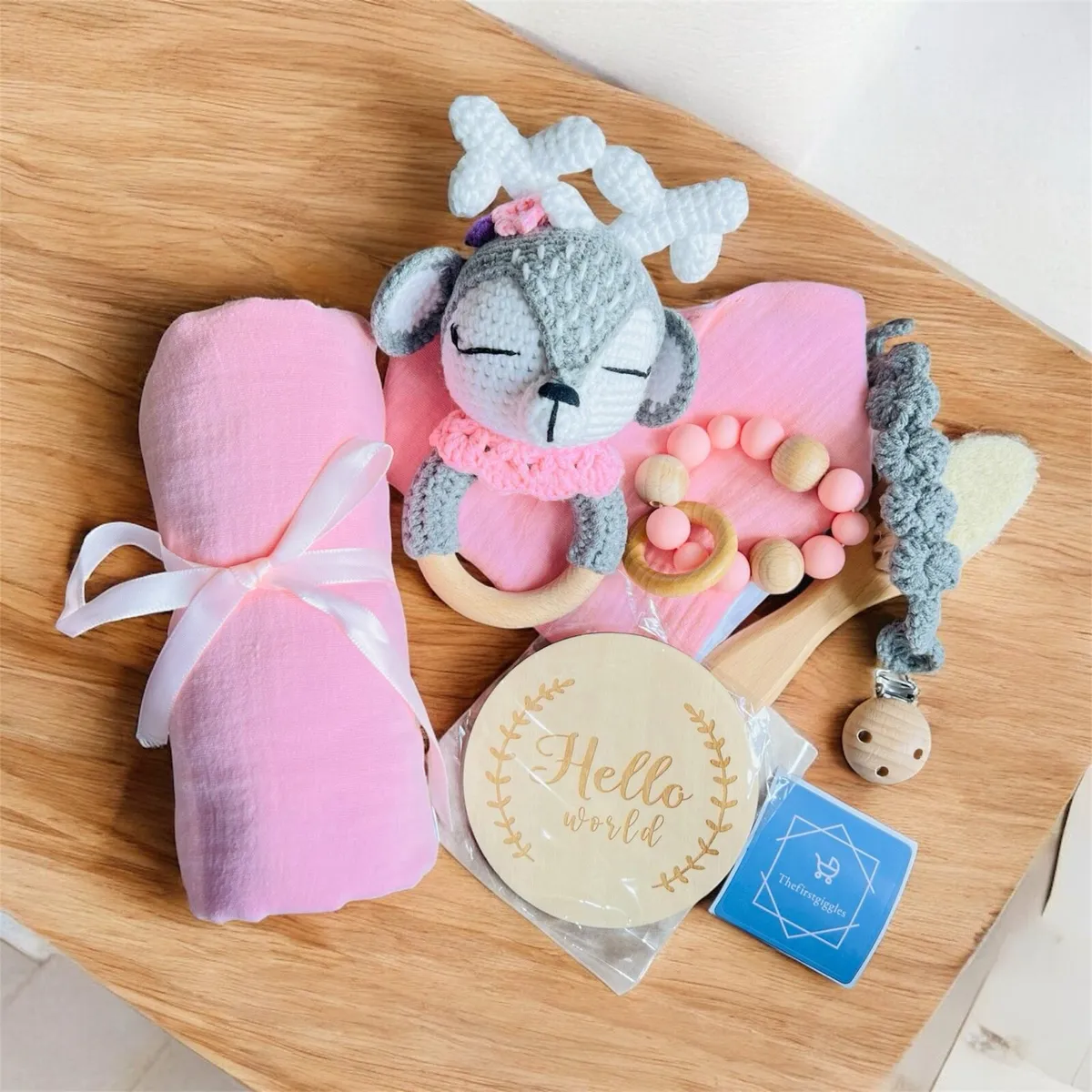 Handmade Baby Shower Gift Set - Image 1