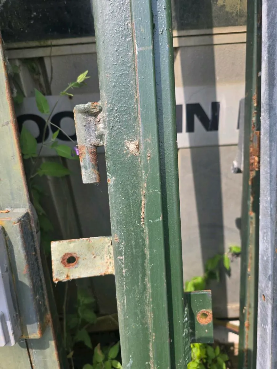 Set of large commercial metal doors - Image 4