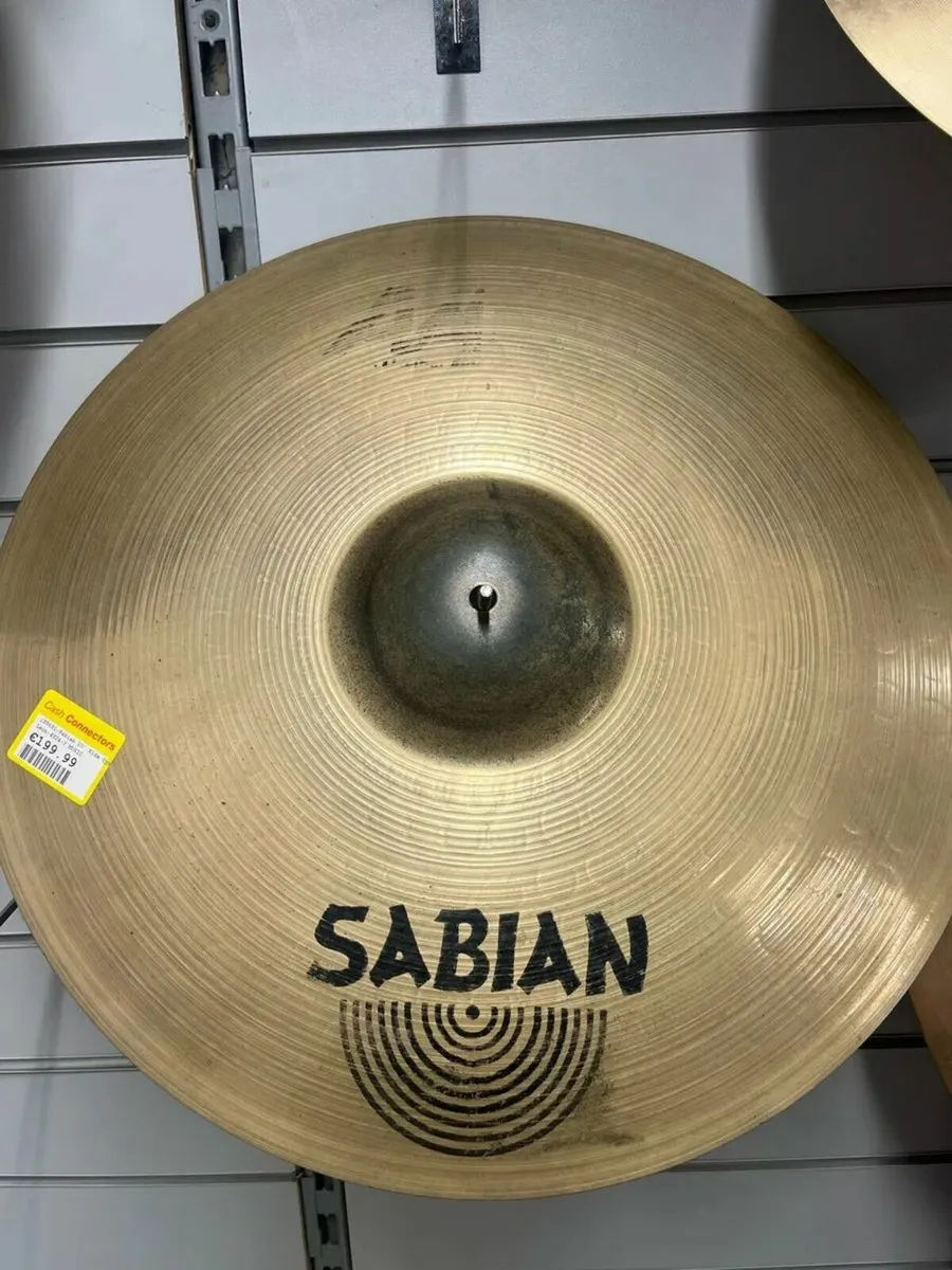 Sabian 20” ride cymbal